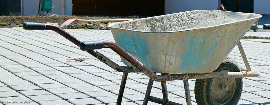 Transport Material Easily with Concrete Wheelbarrow Service