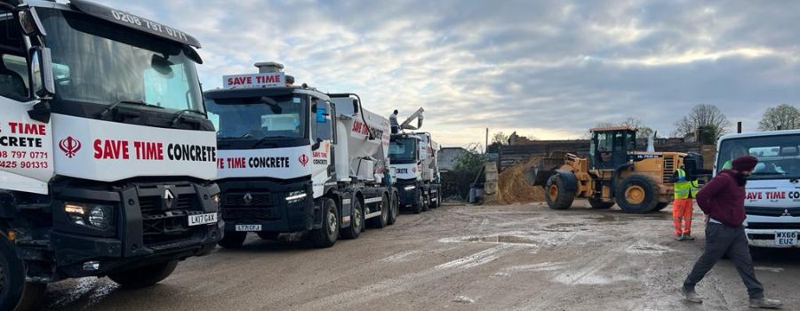 Same-Day Concrete Delivery (ready mix concrete, concrete supplier, pumped concrete)